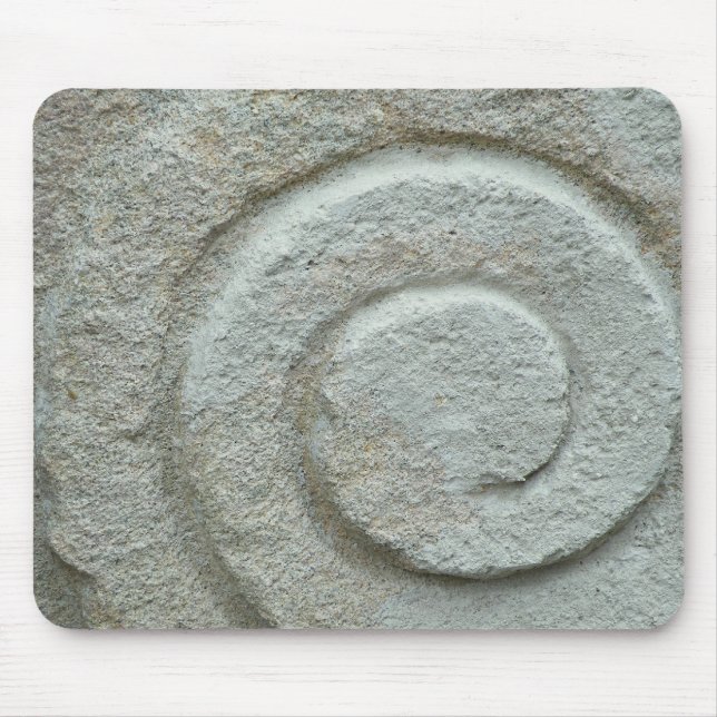 Stone spiral mouse mat (Front)