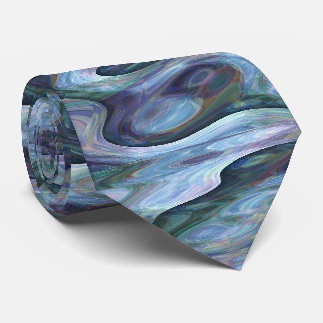 Stone Temple Pilot cool modern abstract art Tie (Rolled)