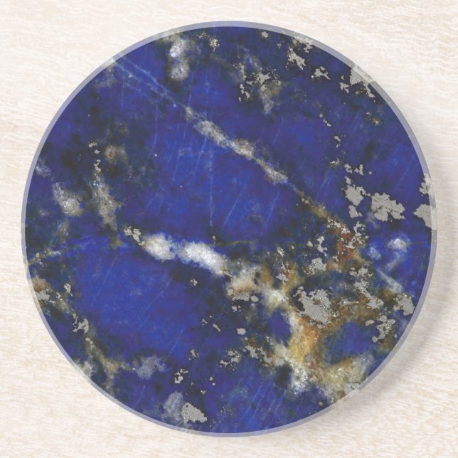 Stone texture: Lapis lazuli Coaster (Front)