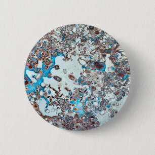 stone texture rock organic pattern marble geology 6 cm round badge