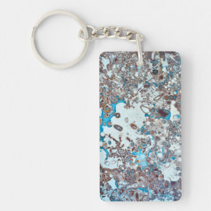 stone texture rock organic pattern marble geology key ring