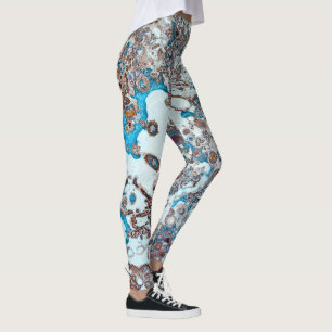 stone texture rock organic pattern marble geology leggings