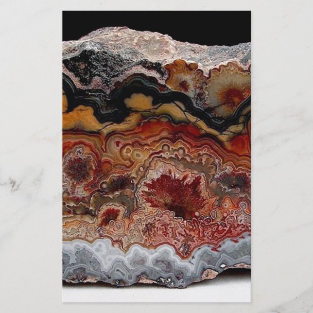 stone texture stationery (Front)