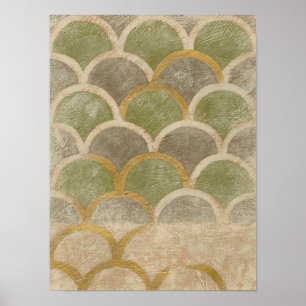 Stone Tile Design by Chariklia Zarris Poster