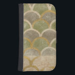 Stone Tile Design by Chariklia Zarris Samsung S4 Wallet Case<br><div class="desc">What looks like a painting of your favourite cobblestone street is really a stone tile design created by Chariklia Zarris. The muted earth tones of the stone tile design beg you to stare at them and contemplate the mysteries of the world. Or at least they'll beg the person you buy...</div>