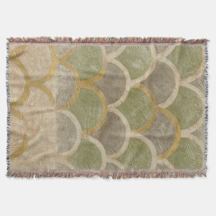 Stone Tile Design by Chariklia Zarris Throw Blanket