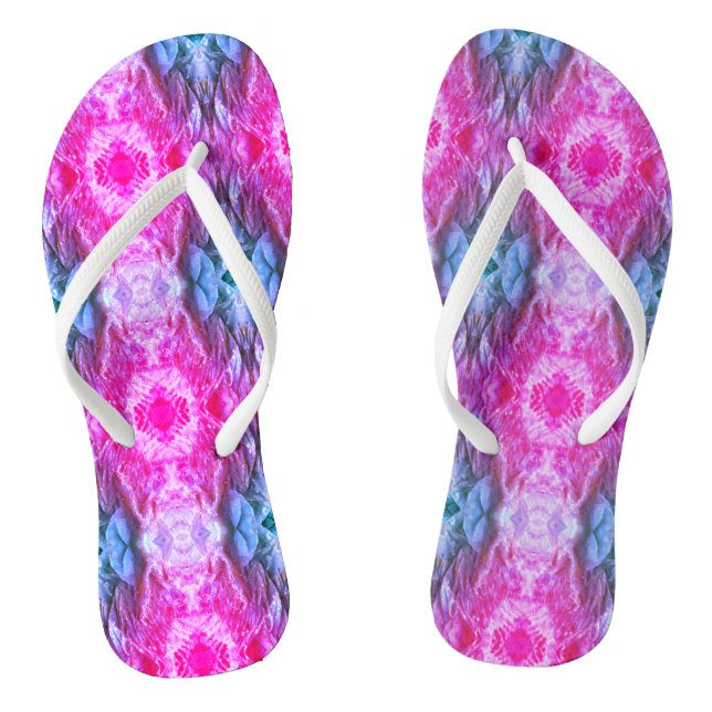 Stone | Tiled Pattern | Flip Flops (Footbed)