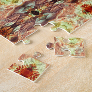 Stone Tiled Pattern Jigsaw Puzzle