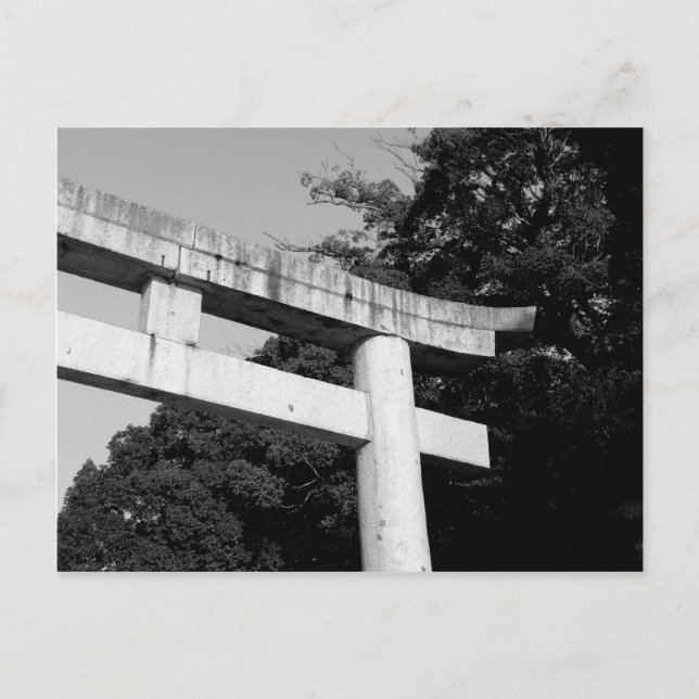 Stone Torii Gate Postcard (Front)
