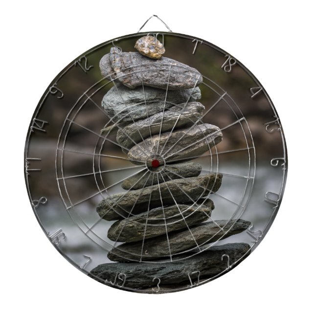 Stone Tower Meditation Dartboard (Front)