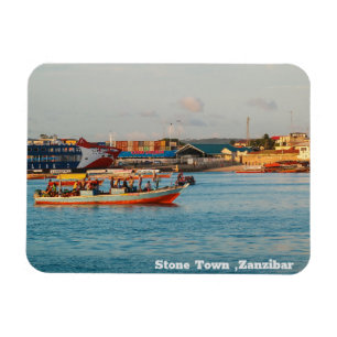 Stone Town , Zanzibar Africa  Magnet