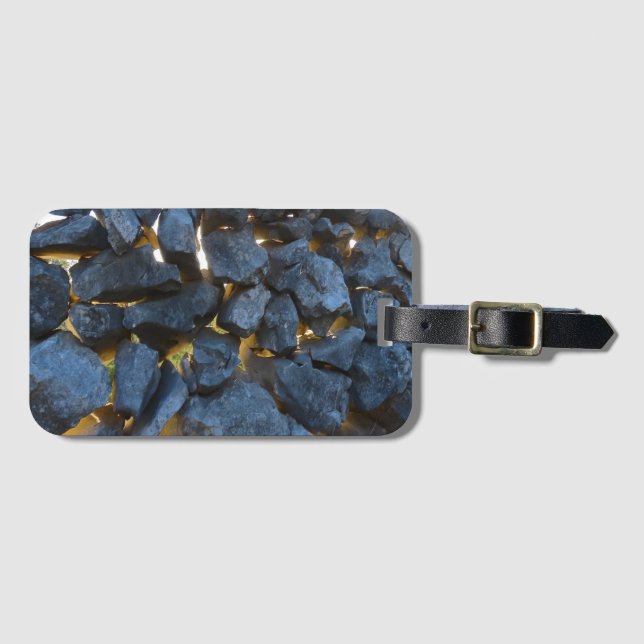 Stone wall built in Croatian style    Luggage Tag (Front Horizontal)