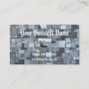 Stone Wall Business Card