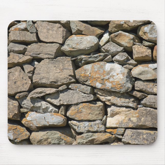 Stone Wall Mouse Mat (Front)