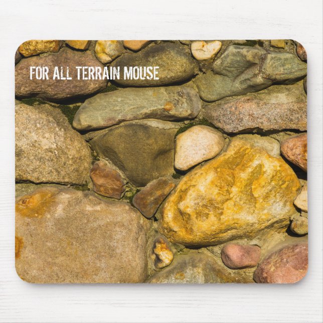 Stone Wall Mouse Mat (Front)