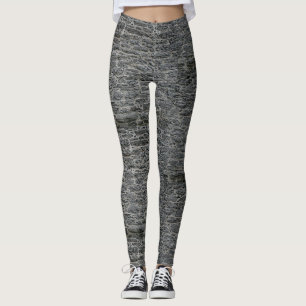 Stone Wall - Power Yoga Leggings