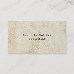Stone Wall Simple Plain Minimalist Creative Modern Business Card
