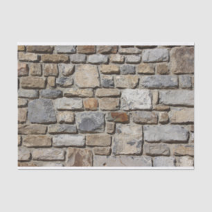 Stone Wall Texture Tissue Paper