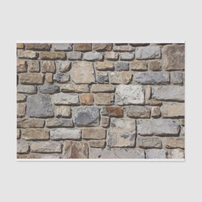 Stone Wall Texture Tissue Paper (Front)