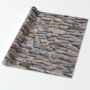 Stone wall texture wrapping paper