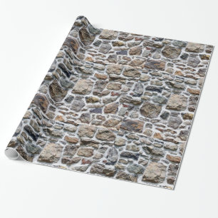 Stone Wall Wrapping Paper