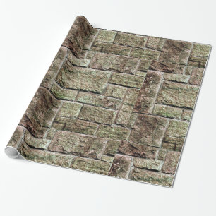 Stone Wall Wrapping Paper
