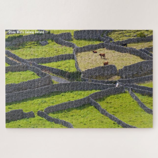 Stone Walls Galway Ireland. Jigsaw Puzzle (Horizontal)