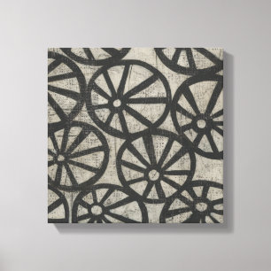 Stone - Wheels Canvas Print