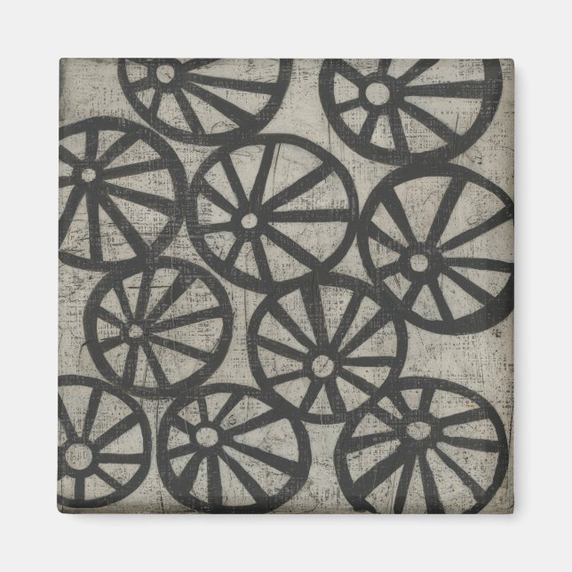 Stone - Wheels Magnet (Front)