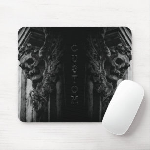 Stone Wings Skull Mouse Mat
