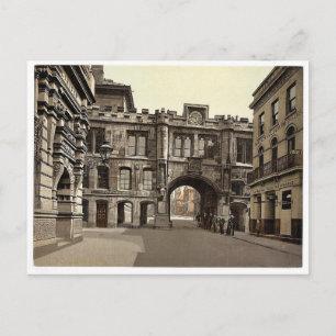 Stonebows, Lincoln, England rare Photochrom Postcard