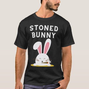 STONED BUNNY   EASTER STONER  Smart Successful Sto T-Shirt