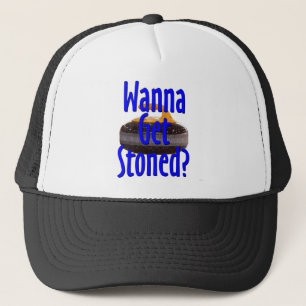 stoned trucker hat