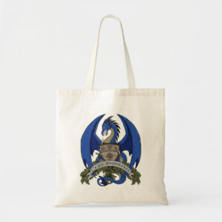 Stonefire Dragons Crest (Blue) Grocery Tote