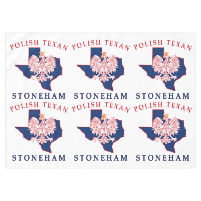 Stoneham Polish Texan Tablecloth (Front (Horizontal))