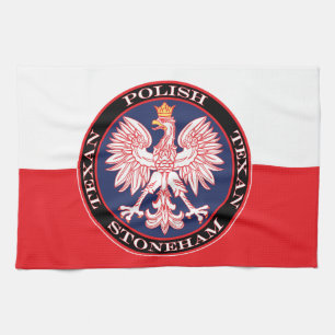 Stoneham Round Polish Texan Tea Towel