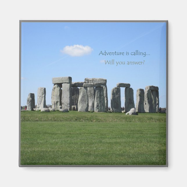 Stonehenge Adventure Magnet (Front)