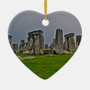 Stonehenge Ancient Historic Site of Power Ceramic Tree Decoration