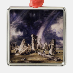 Stonehenge (Ancient Neolithic Monument) Metal Tree Decoration