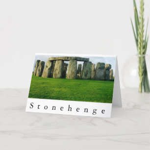 Stonehenge at Dawn II Card