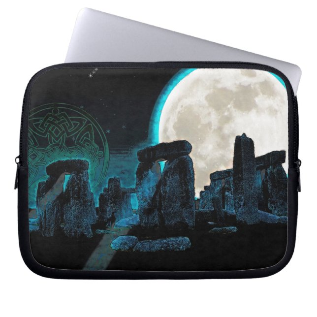 Stonehenge Celtic Standing Stones in Britain Laptop Sleeve (Front)