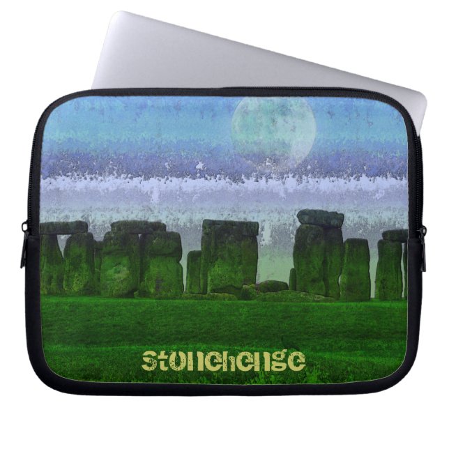 Stonehenge Celtic Standing Stones in Britain Laptop Sleeve (Front)