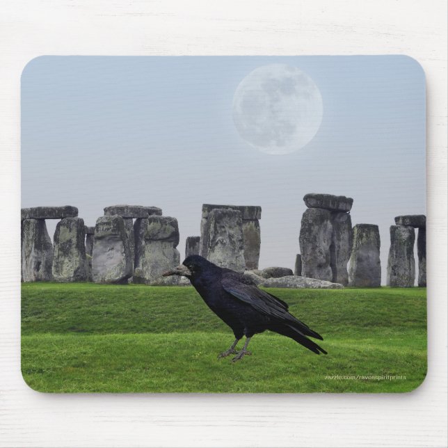 Stonehenge Celtic Standing Stones in Britain Mouse Mat (Front)
