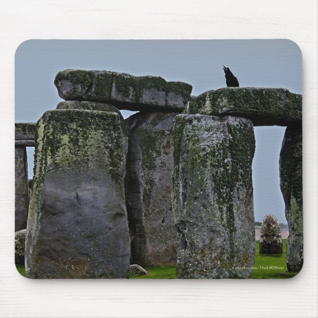 Stonehenge Celtic Standing Stones in Britain Mouse Mat (Front)