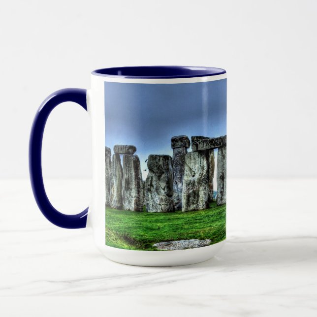 Stonehenge Celtic Standing Stones in Britain Mug (Left)