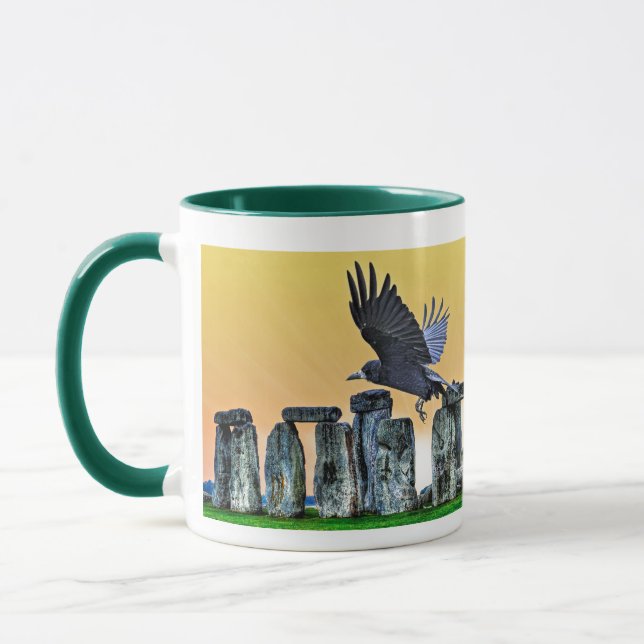 Stonehenge Celtic Standing Stones in Britain Mug (Left)