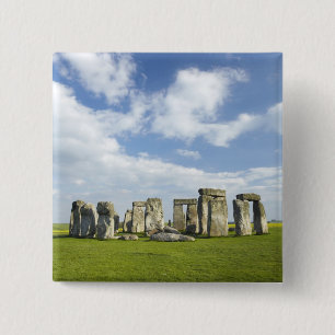 Stonehenge (circa 2500 BC), UNESCO World 15 Cm Square Badge