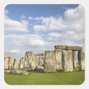Stonehenge (circa 2500 BC), UNESCO World 2 Square Sticker