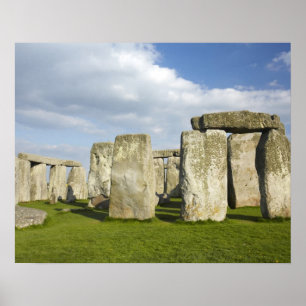 Stonehenge (circa 2500 BC), UNESCO World 3 Poster