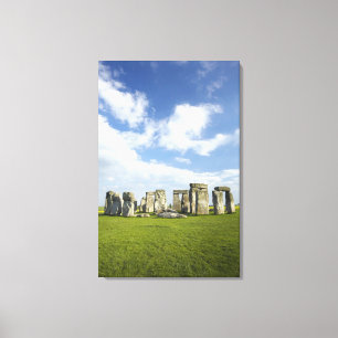 Stonehenge (circa 2500 BC), UNESCO World Canvas Print